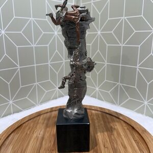 Vtg Peter Sedlow Fine Pewter ‎ "Blood Brothers" Masterworks 251/4500